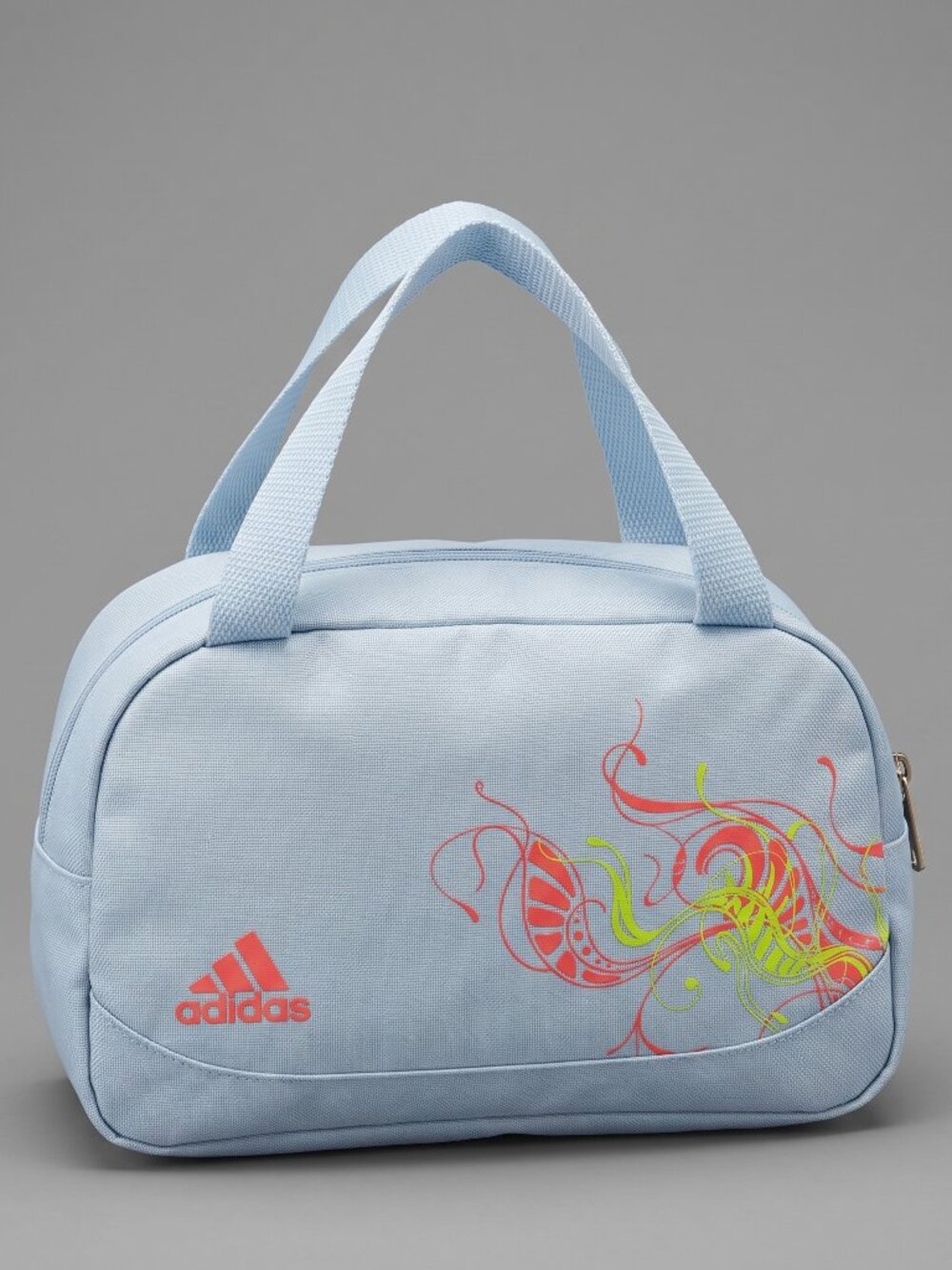 Adidas Toiletry Cosmetics Bag with Red / Yellow Abstract Graphic